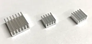 Aluminum Heatsink for Raspberry Pi 4B (3-Pack)