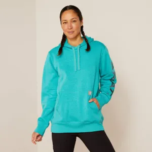 Ariat Rebar Graphic Hoodie in Latigo Bay