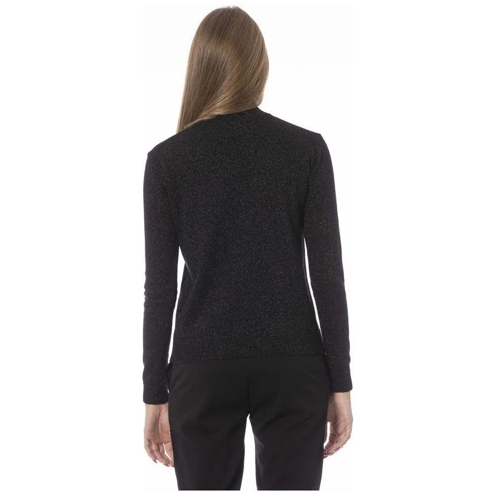 Baldinini Trend Black Cashmere Women Sweater