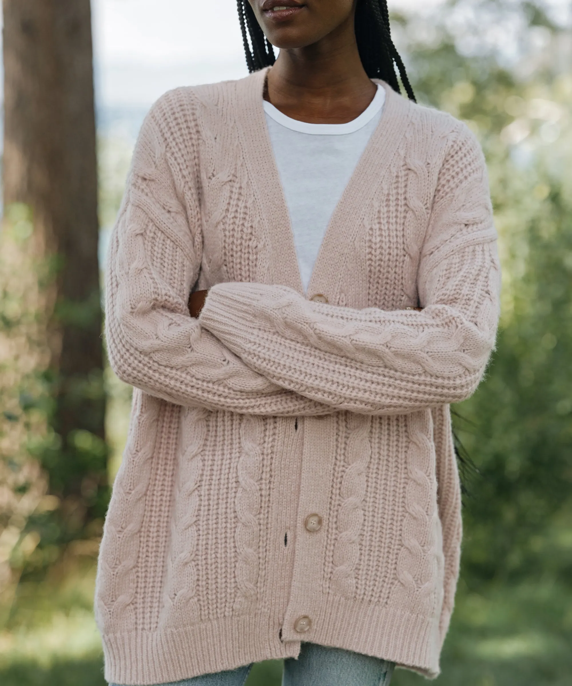 Cable Cocoon Cardigan