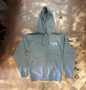 CBS ZIP HOODIE GREY