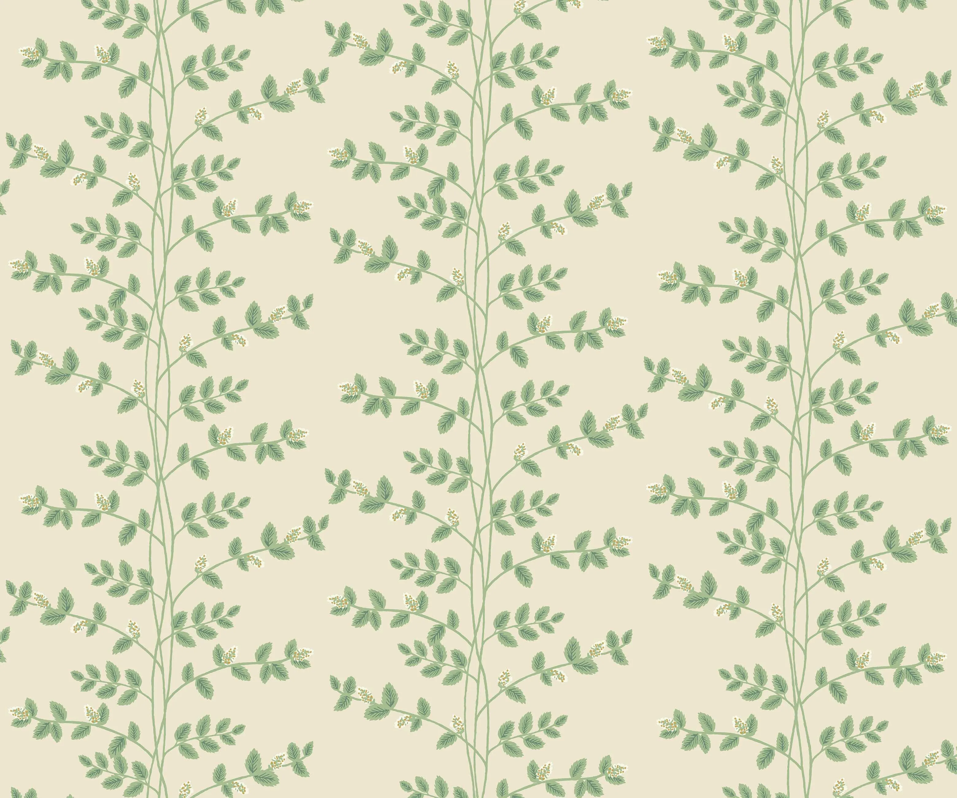 Climbing Vines Wallpaper - Linen