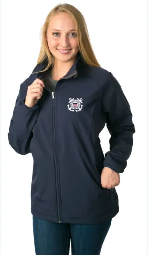 Coast Guard Womens Softshell Jacket