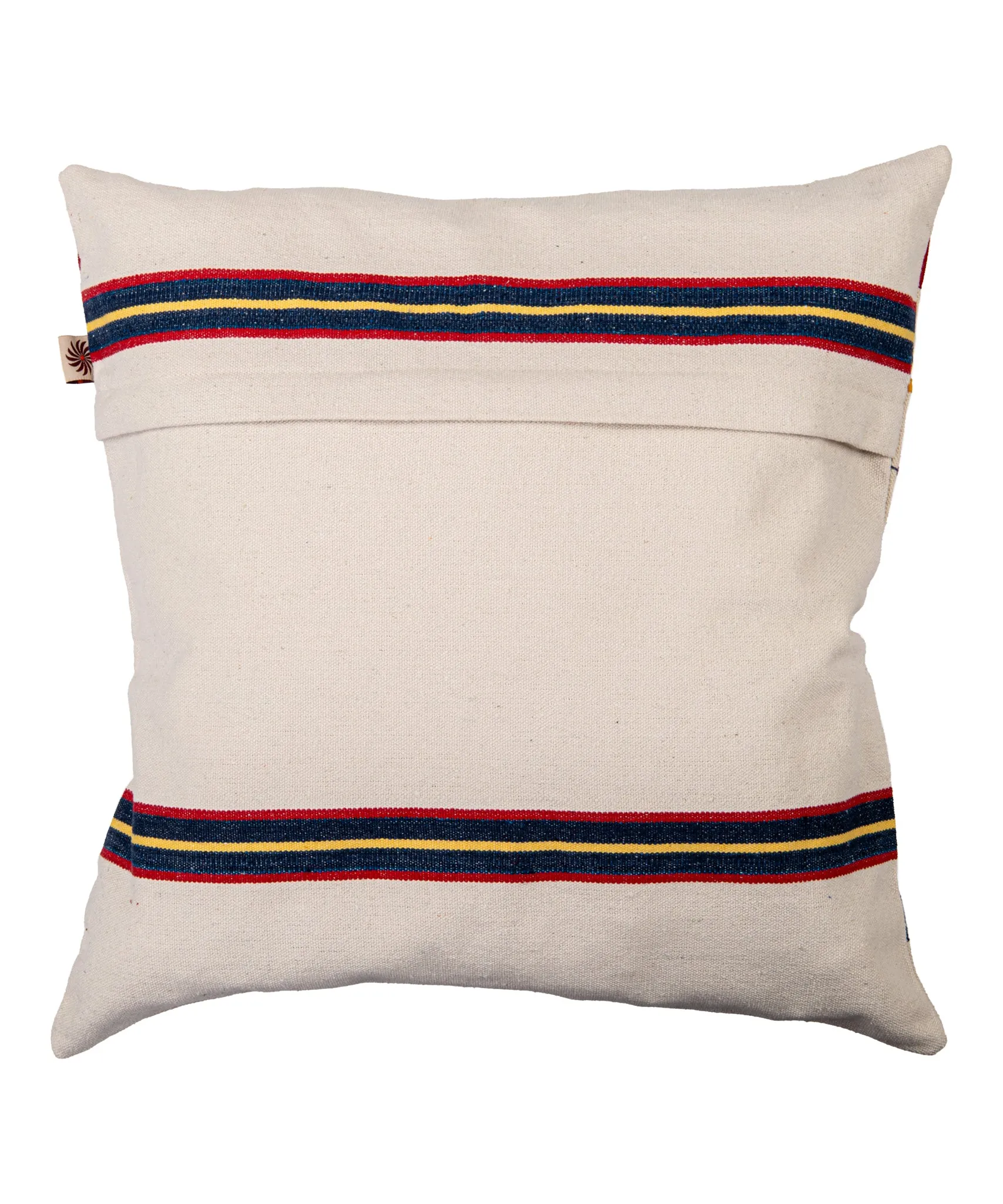 Colorful Embroidered Cushion