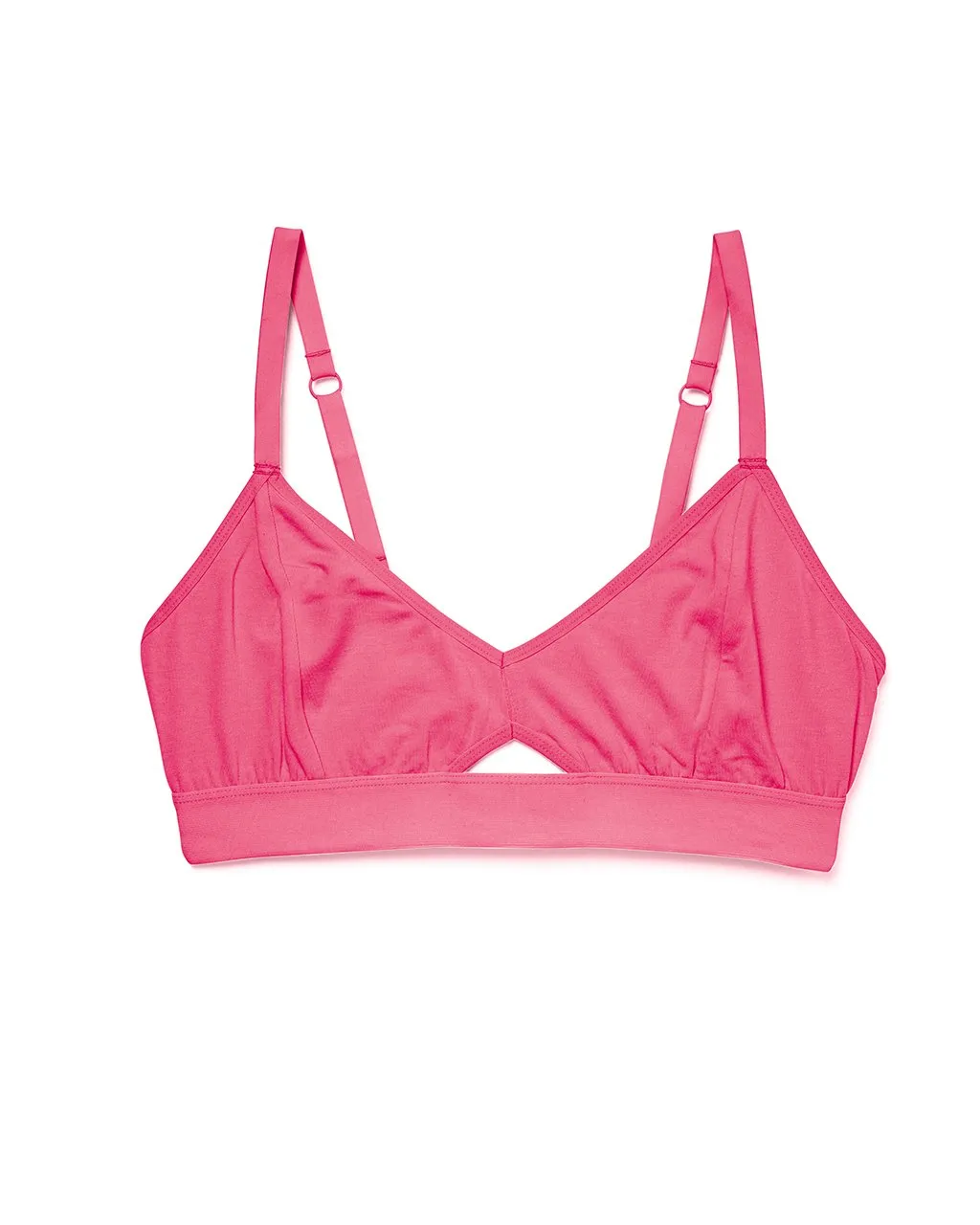 Cutout Bralette - Berry