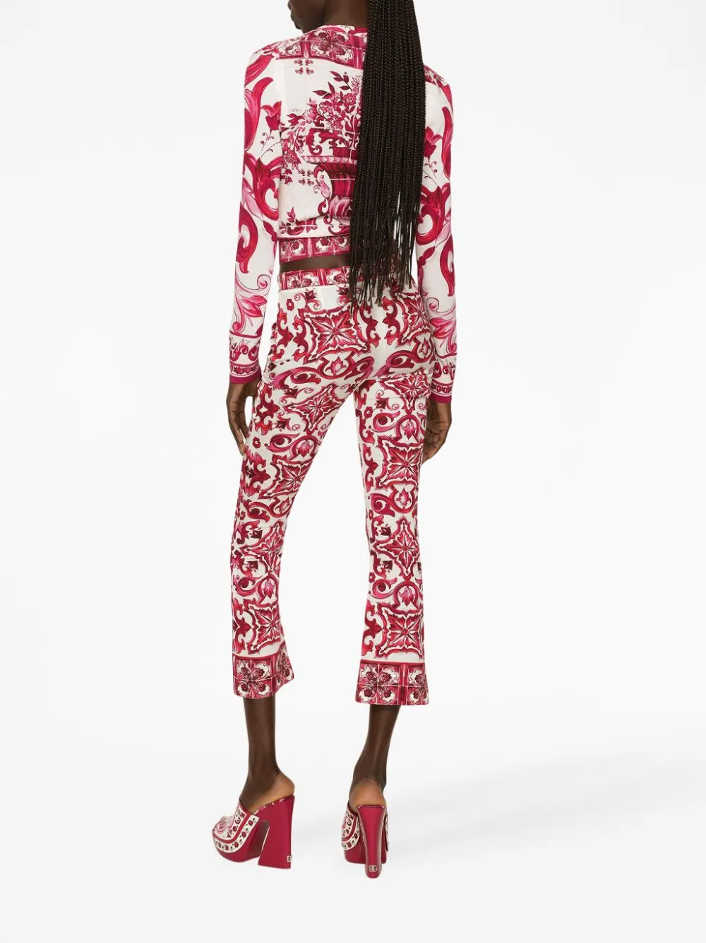 Dolce&Gabbana Cruise Trousers Fuchsia