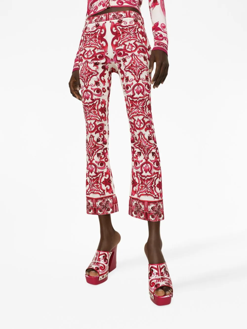 Dolce&Gabbana Cruise Trousers Fuchsia