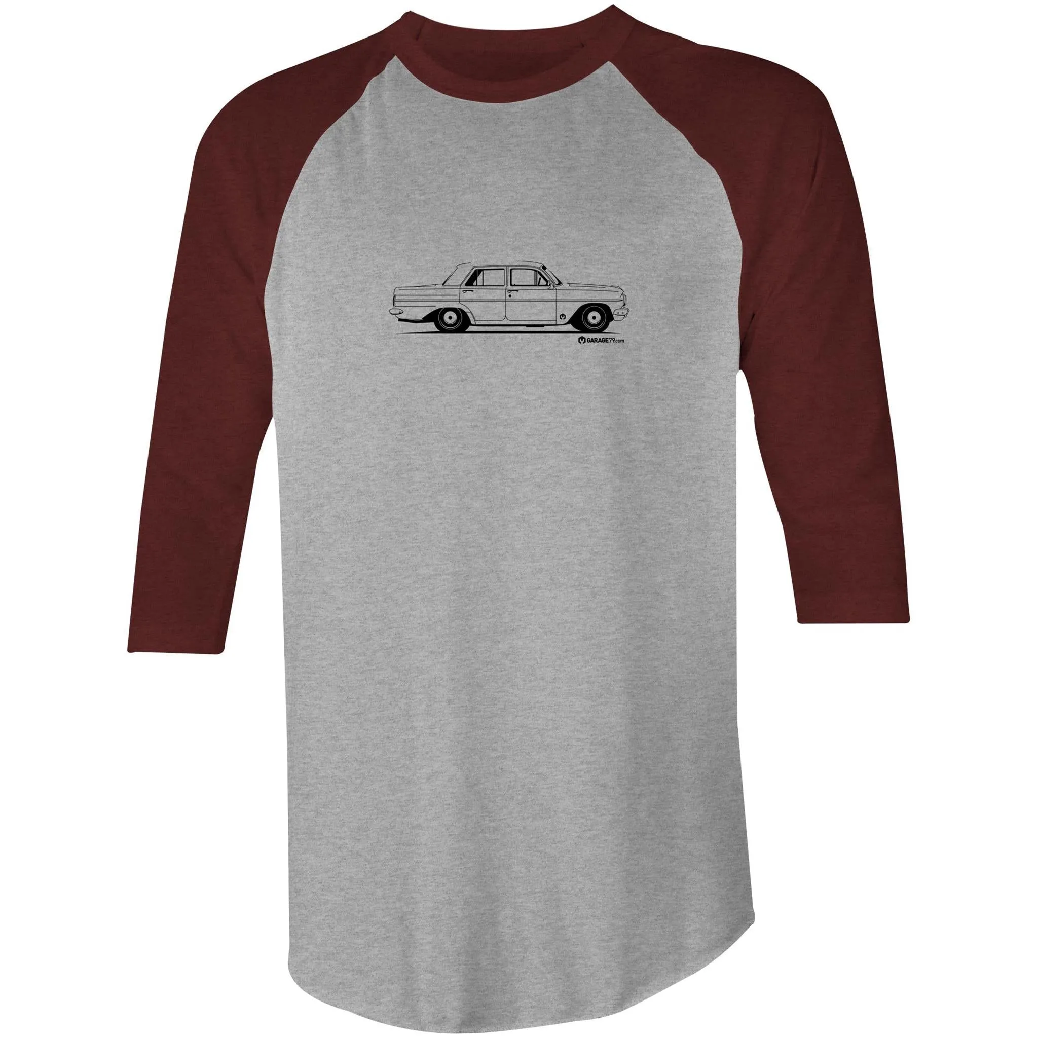 EH Holden Sedan Raglan - 3/4 Sleeve T-Shirt