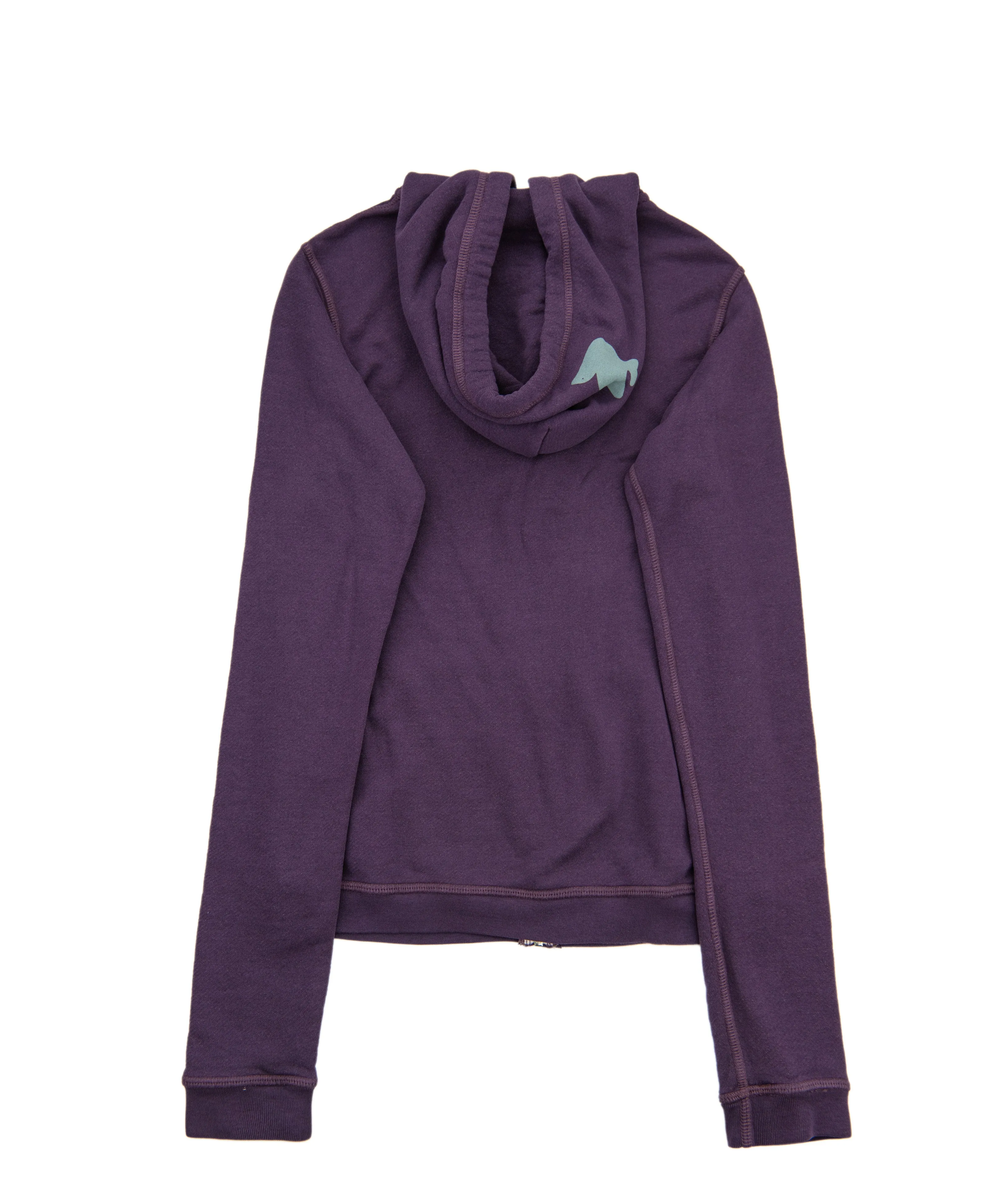 FREECITY Women Superfluff Lux Zip Hoodie Plumshroom