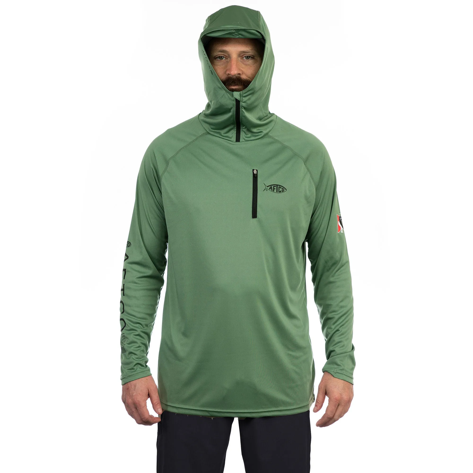 Jason Christie Hooded LS Performance Shirt