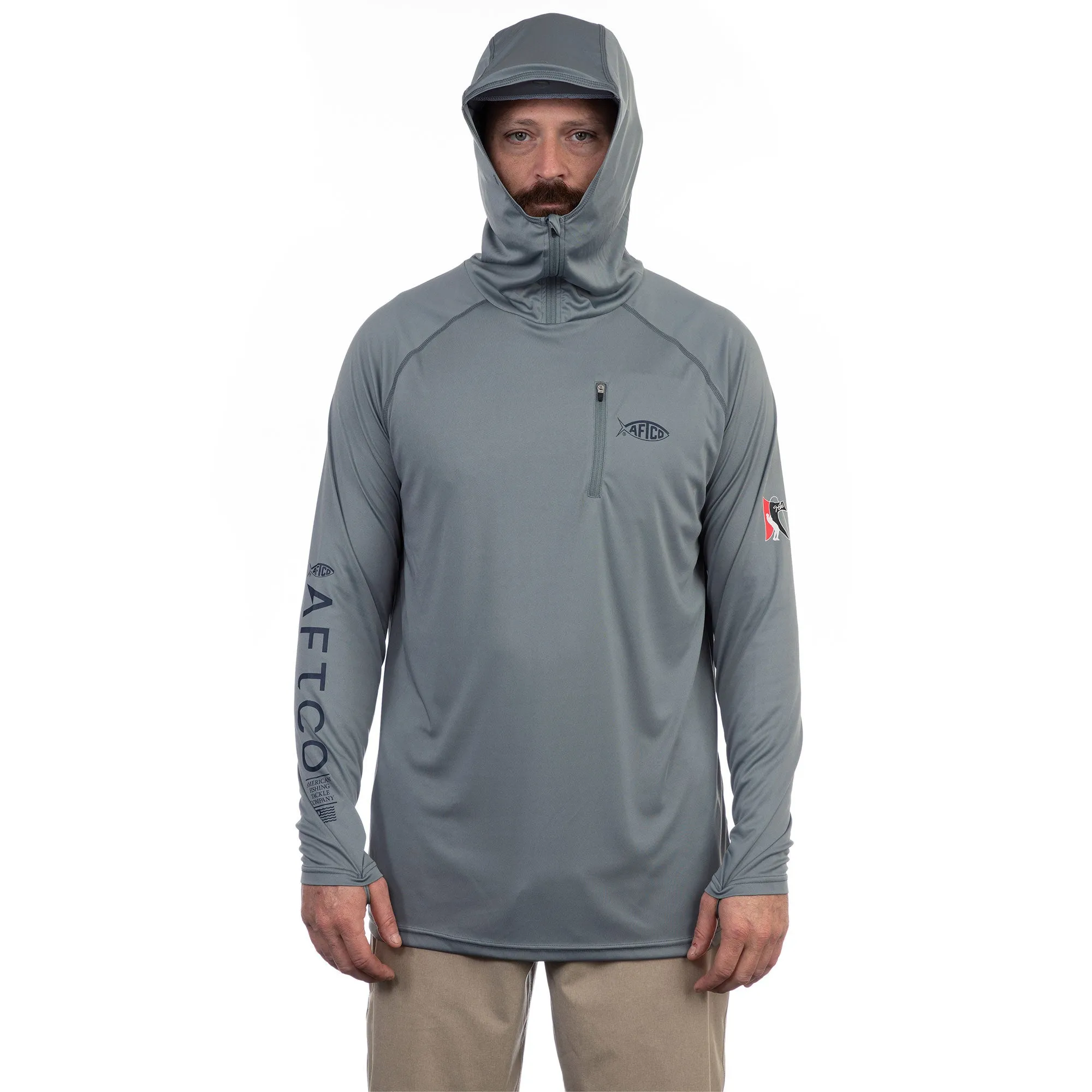 Jason Christie Hooded LS Performance Shirt