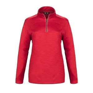 L00876 - Meadowbrook - Ladies Interlock 1/4 Zip Pullover