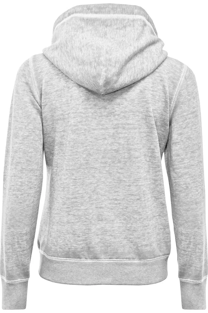 Ladies Vintage Beach Zip Up Hoodie