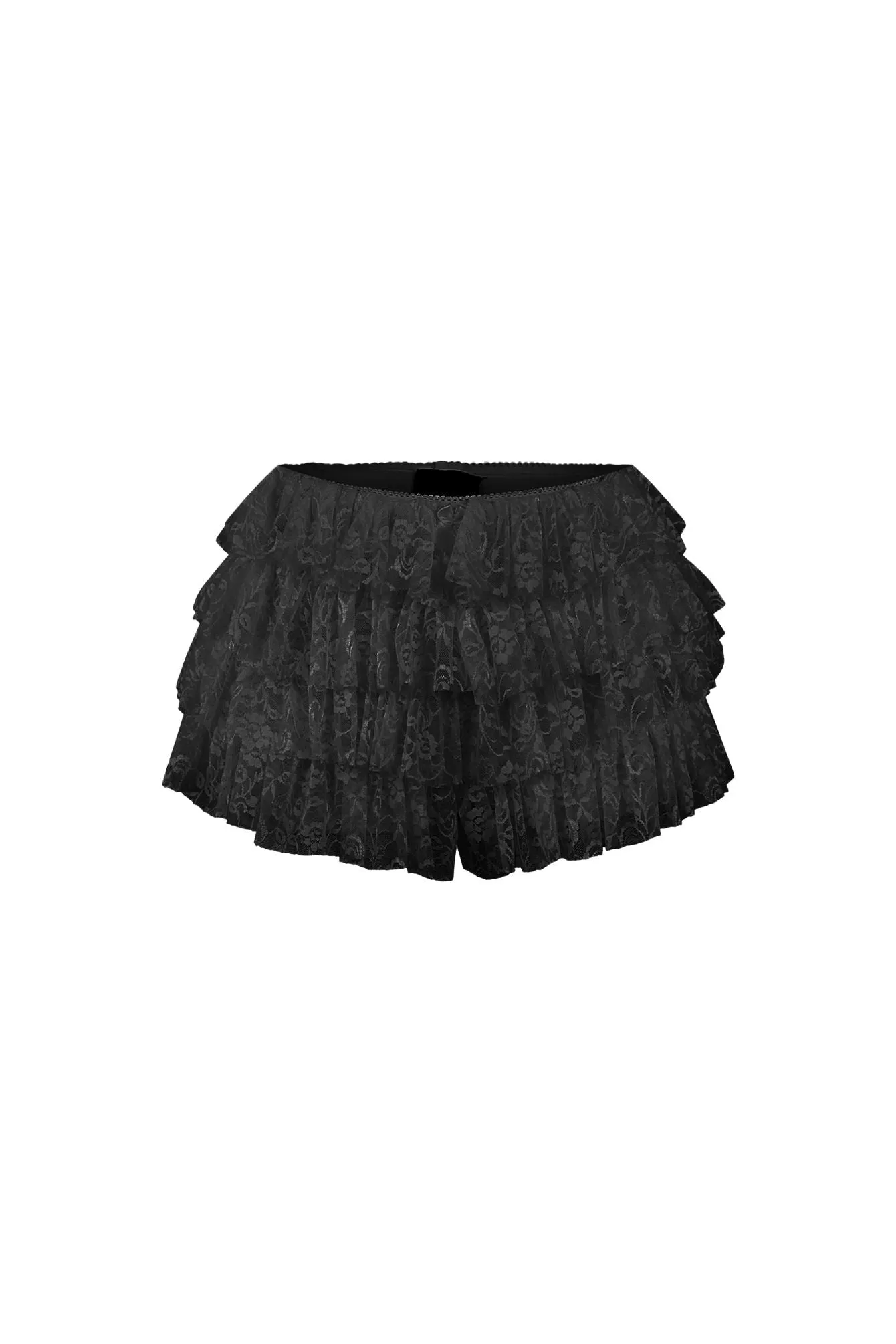 Like A Doll Ruffled Layered Lace Skort