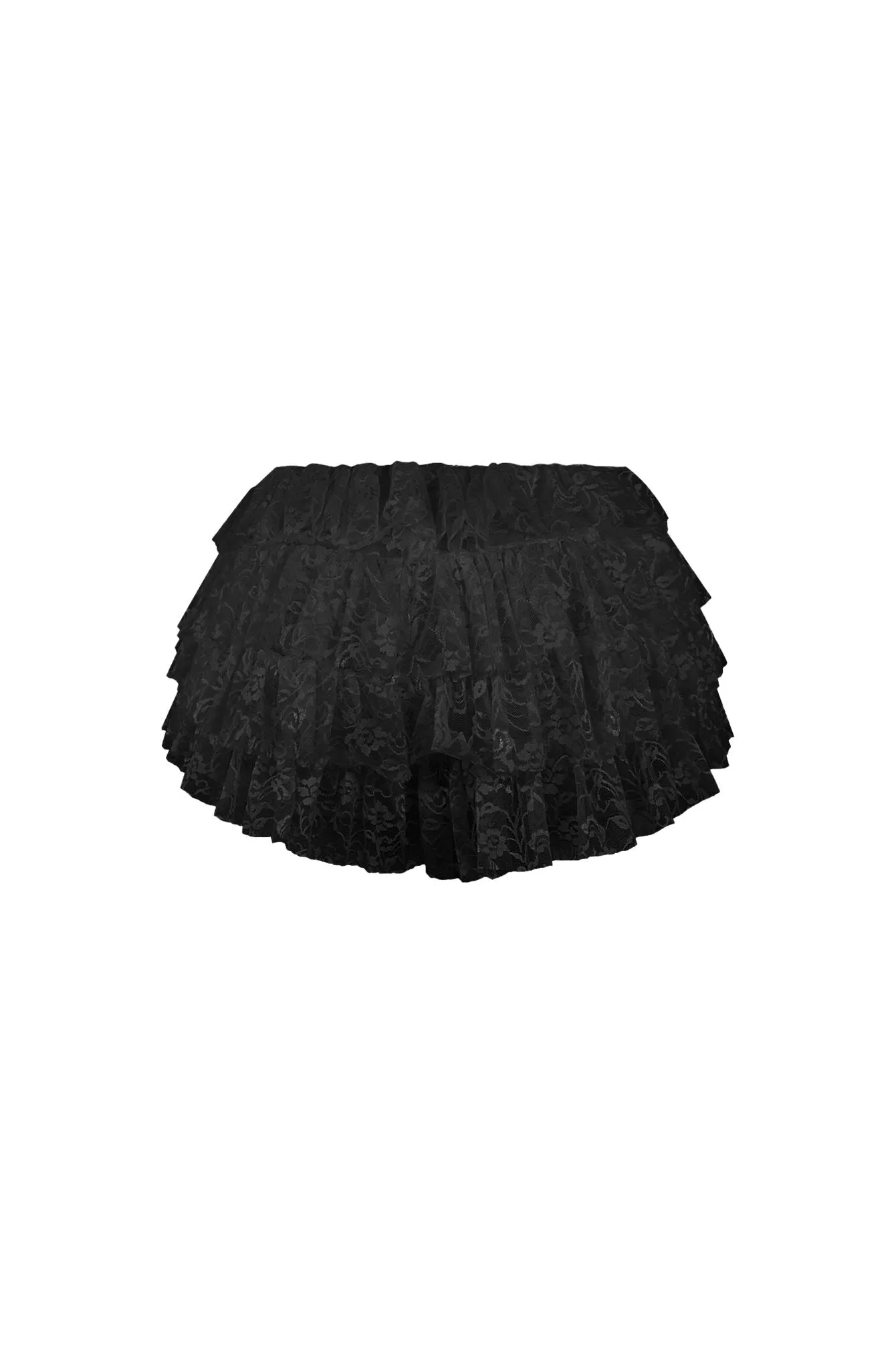 Like A Doll Ruffled Layered Lace Skort