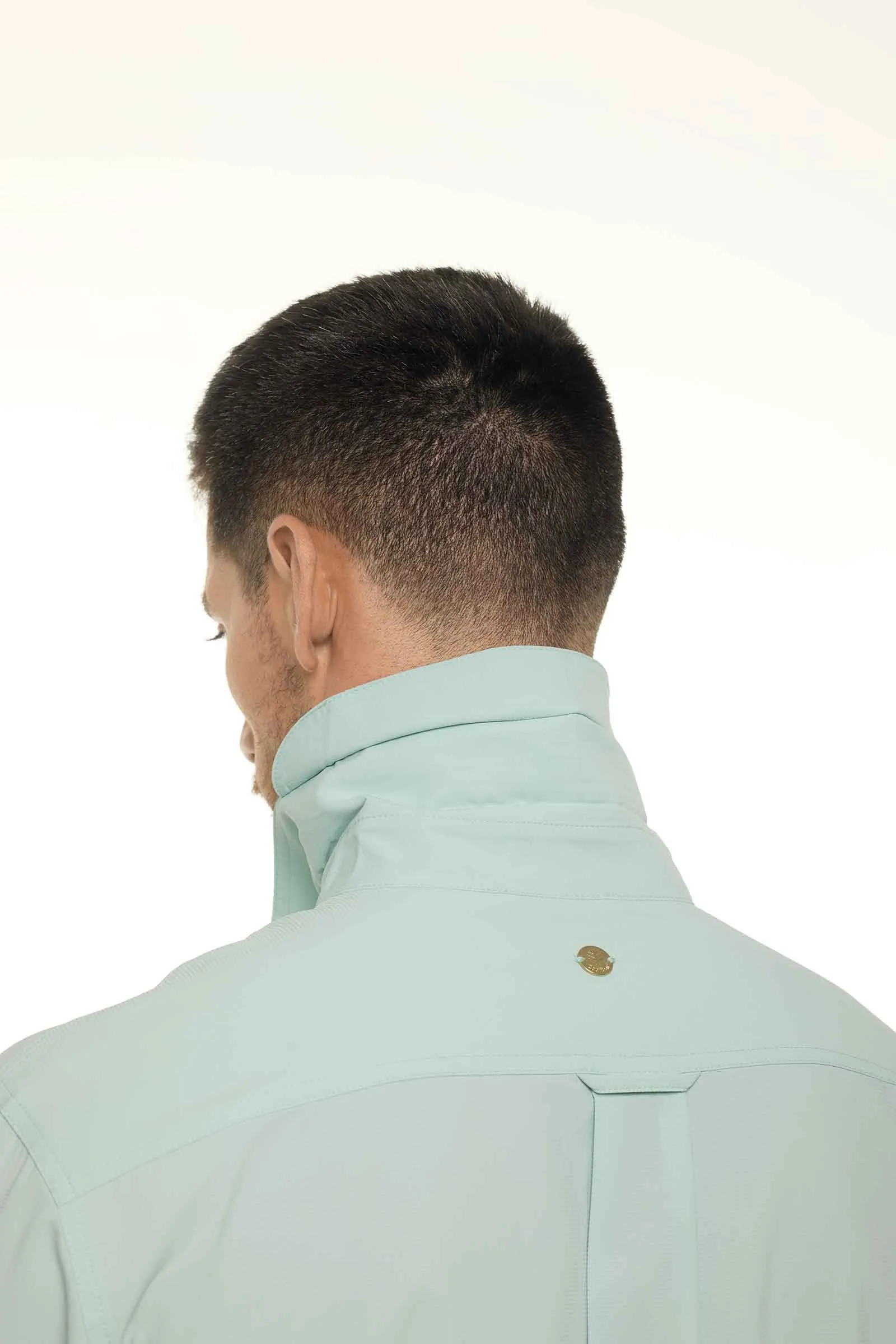 Men's Aricia Sun Shirt | Misty Aqua