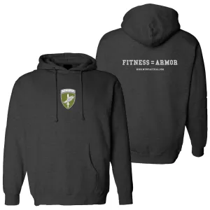 Military Athlete Hoodie - Charcoal Heather (M-XL)