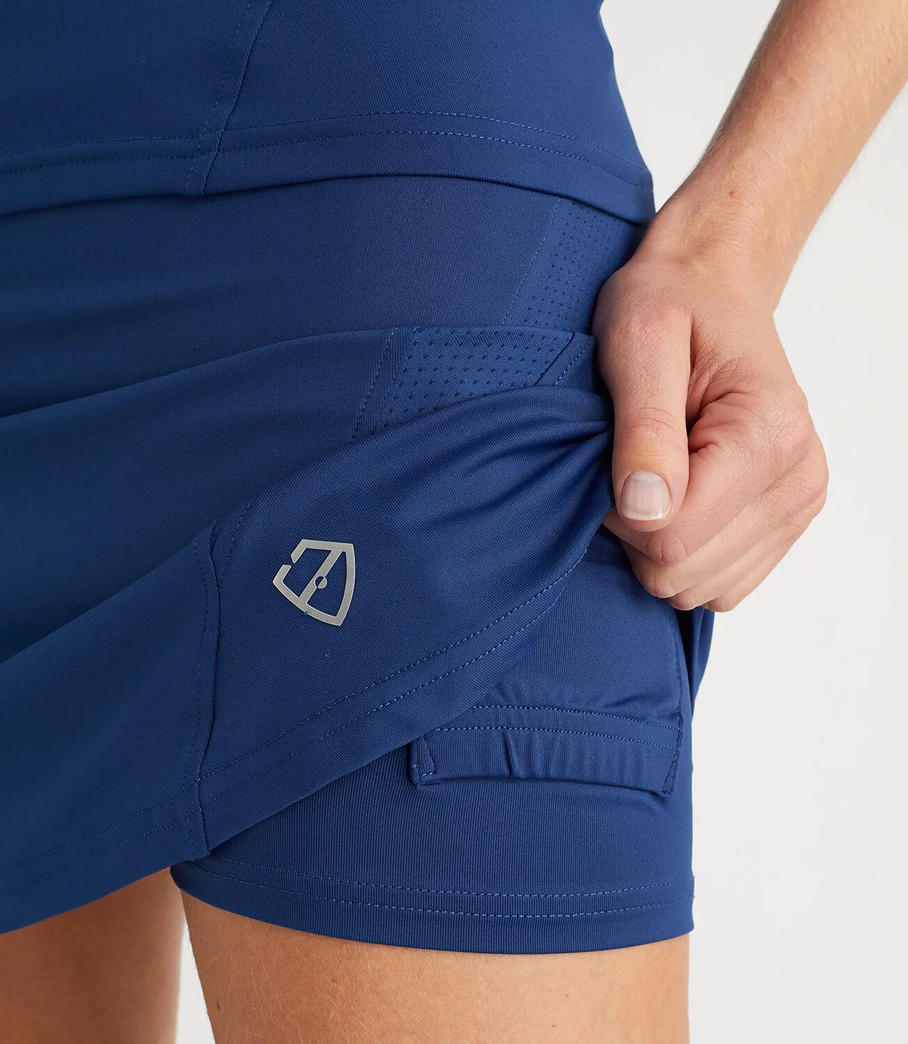 Monique Technical Skort - Blue