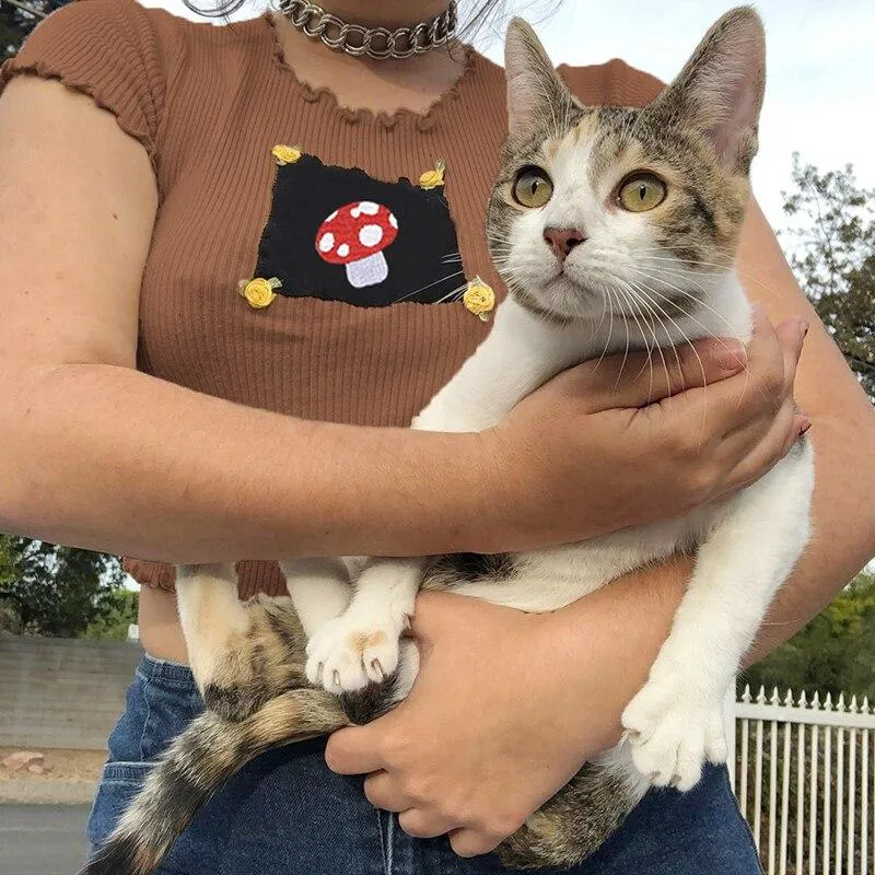 Mushroom Crop Top