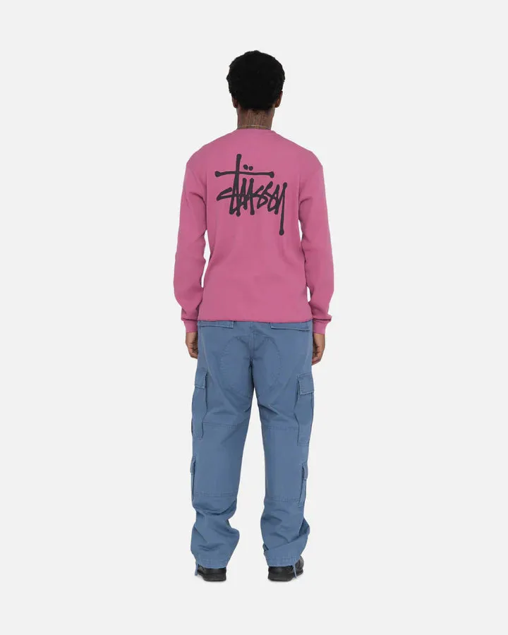 O'DYED LS THERMAL / STUSSY / MAGENTA