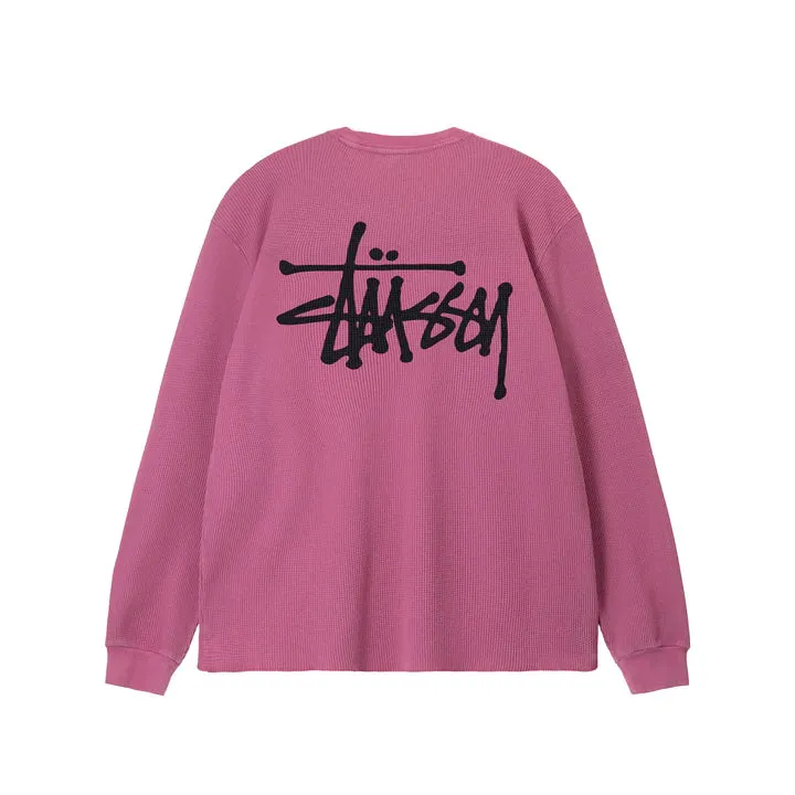 O'DYED LS THERMAL / STUSSY / MAGENTA