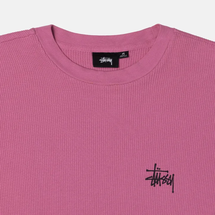 O'DYED LS THERMAL / STUSSY / MAGENTA