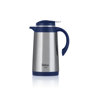 RELAX 1000ML VERRA STAINLESS STEEL THERMAL CARAFE - BLUE (D4100 SERIES)