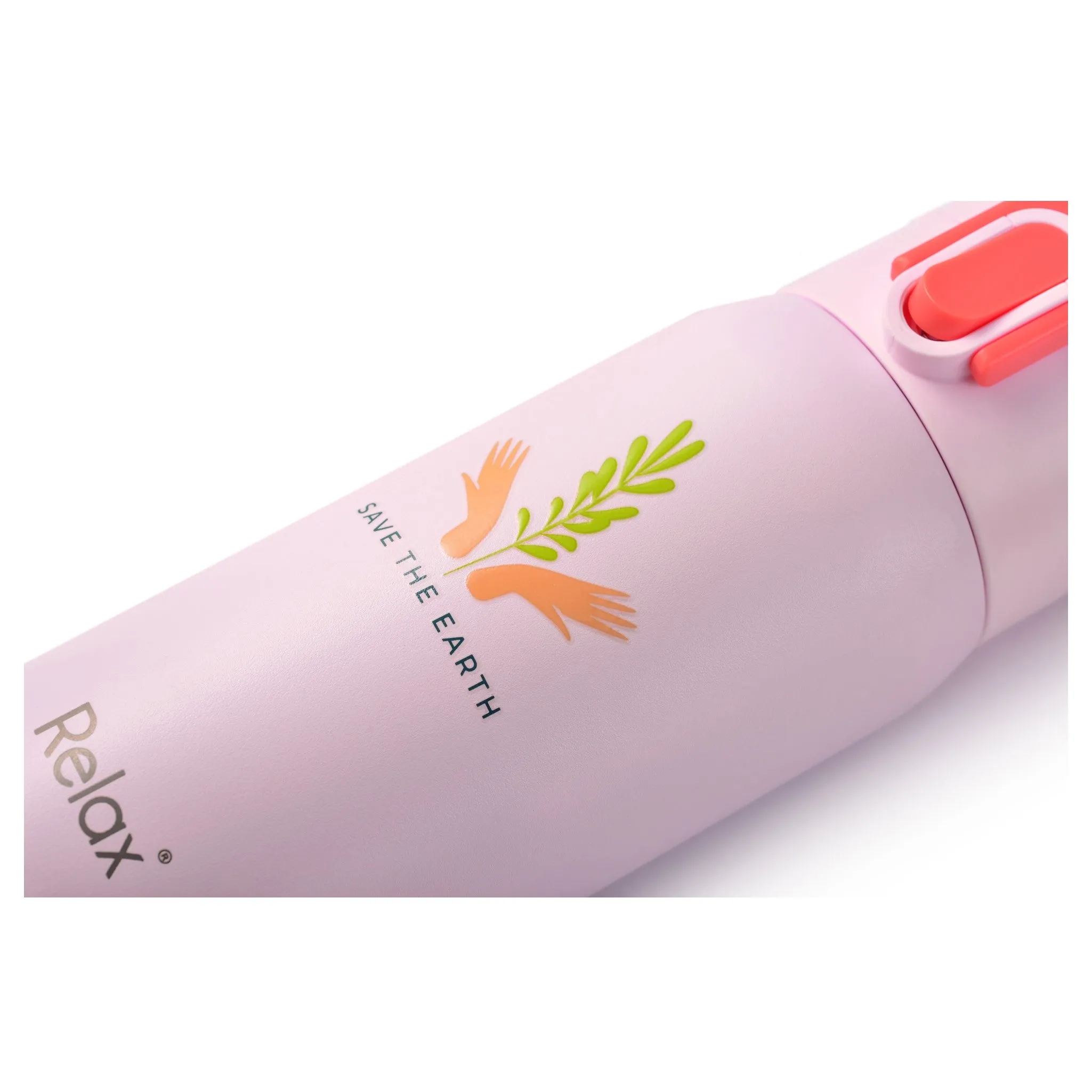 RELAX 350ML 18.8 STAINLESS STEEL THERMAL FLASK - PINK