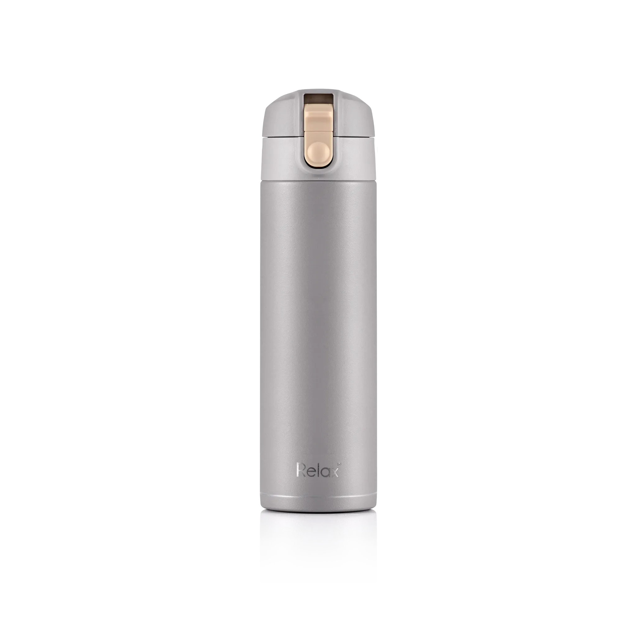 RELAX 450ML LISSE STAINLESS STEEL THERMAL FLASK - DOVE