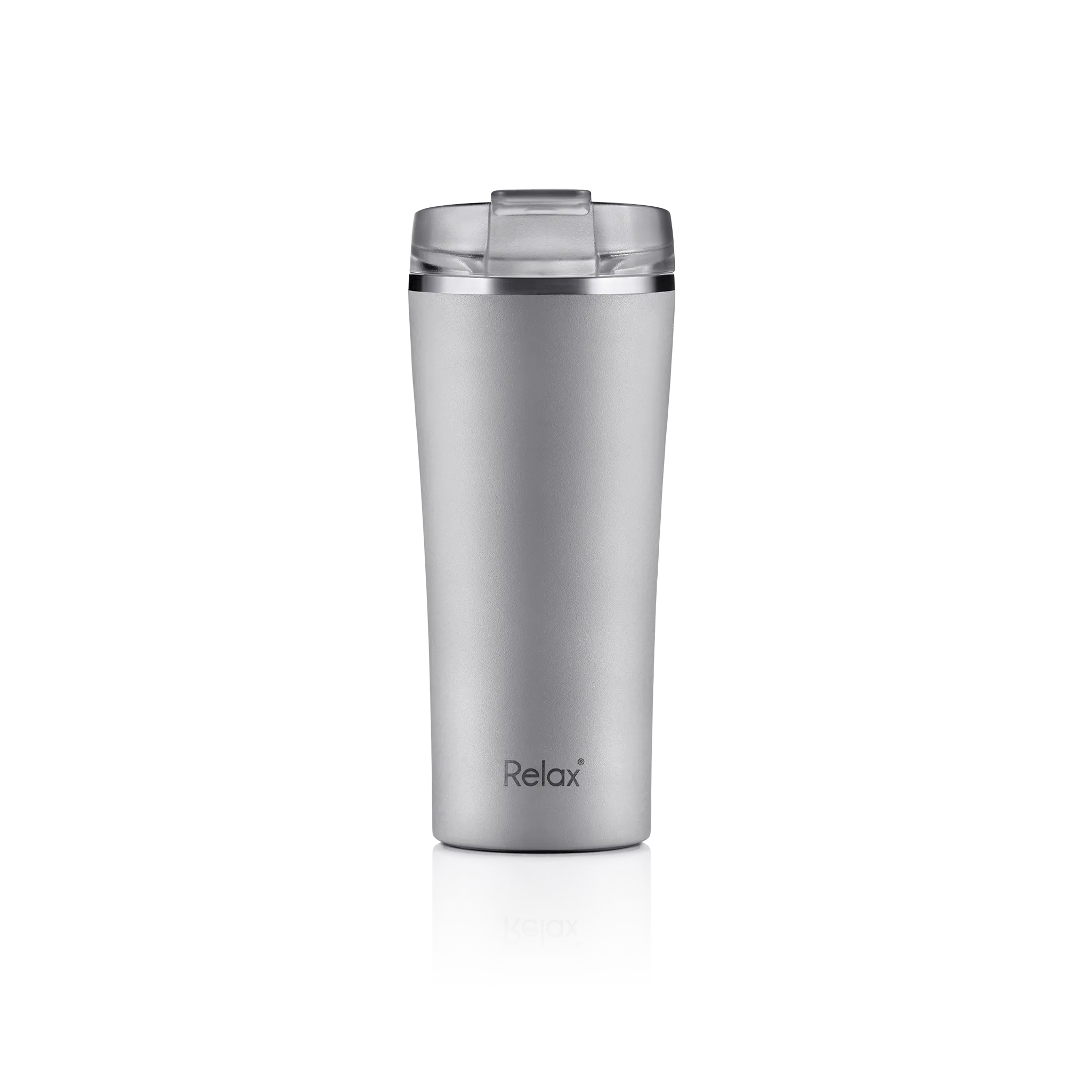 RELAX 480ML EXECUTIVE STAINLESS STEEL THERMAL TUMBLER - ASH