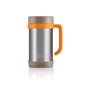 RELAX 500ML CAMERON STAINLESS STEEL THERMAL MUG - SUNSET