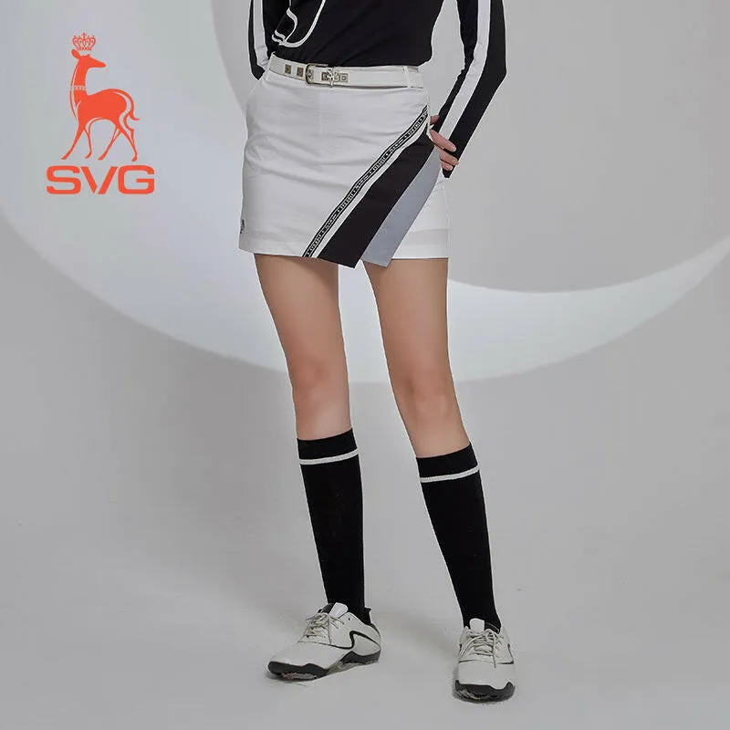 SVG Color Block Athletic Skort Short Skirt