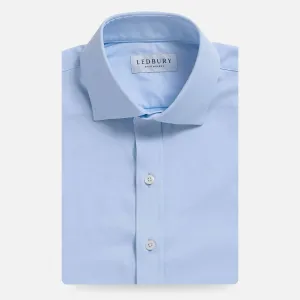 The Ice Blue Canon Performance Twill Custom Shirt