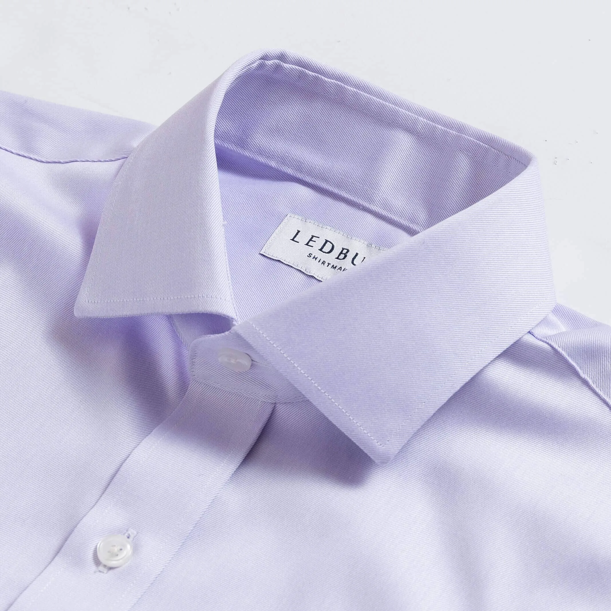 The Lavender Sanders Non Iron Fine Twill Custom Shirt