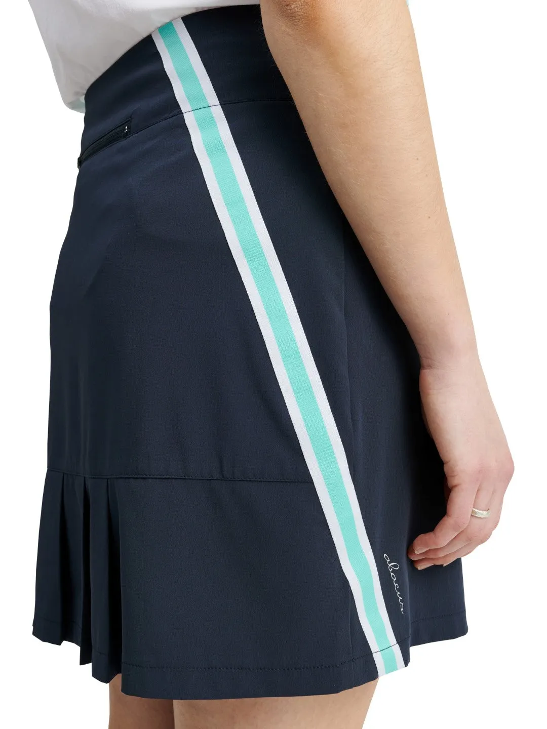 Women Brook Stripe Skort 17in