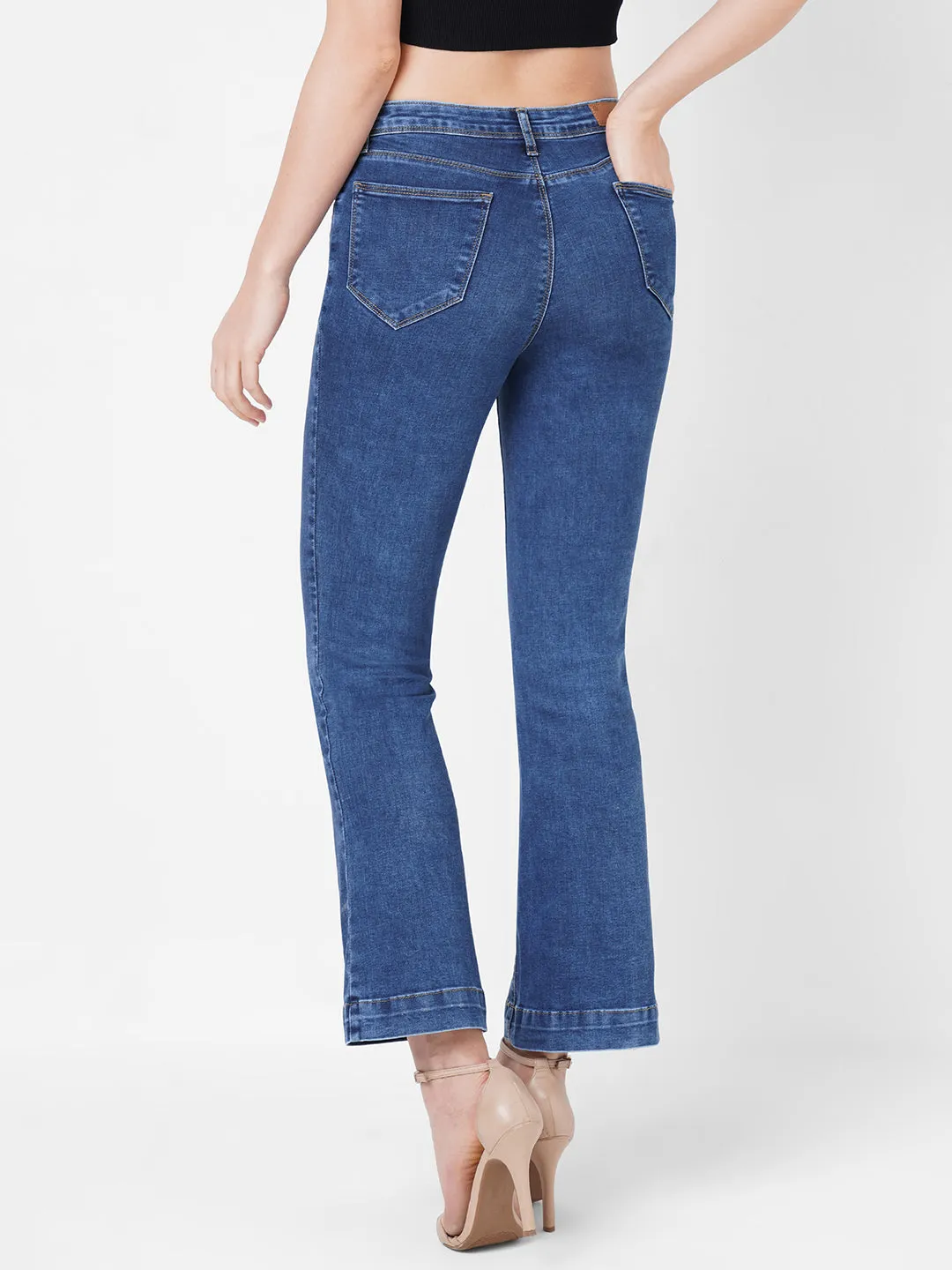 Women High-Rise Flare Jeans