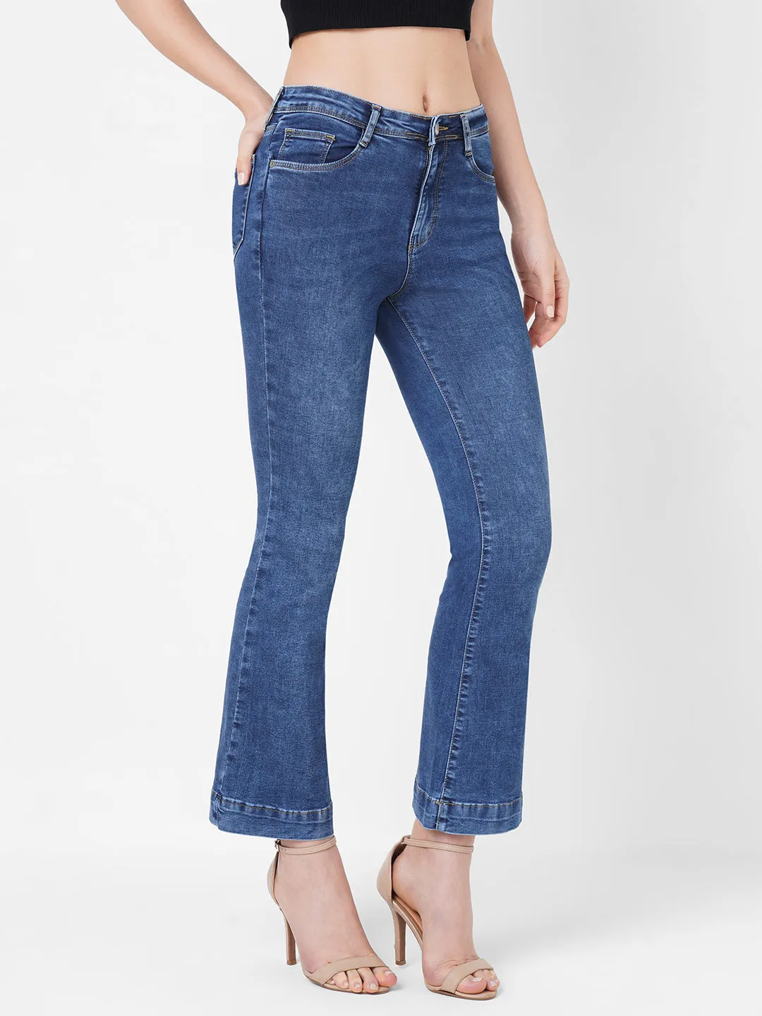 Women High-Rise Flare Jeans