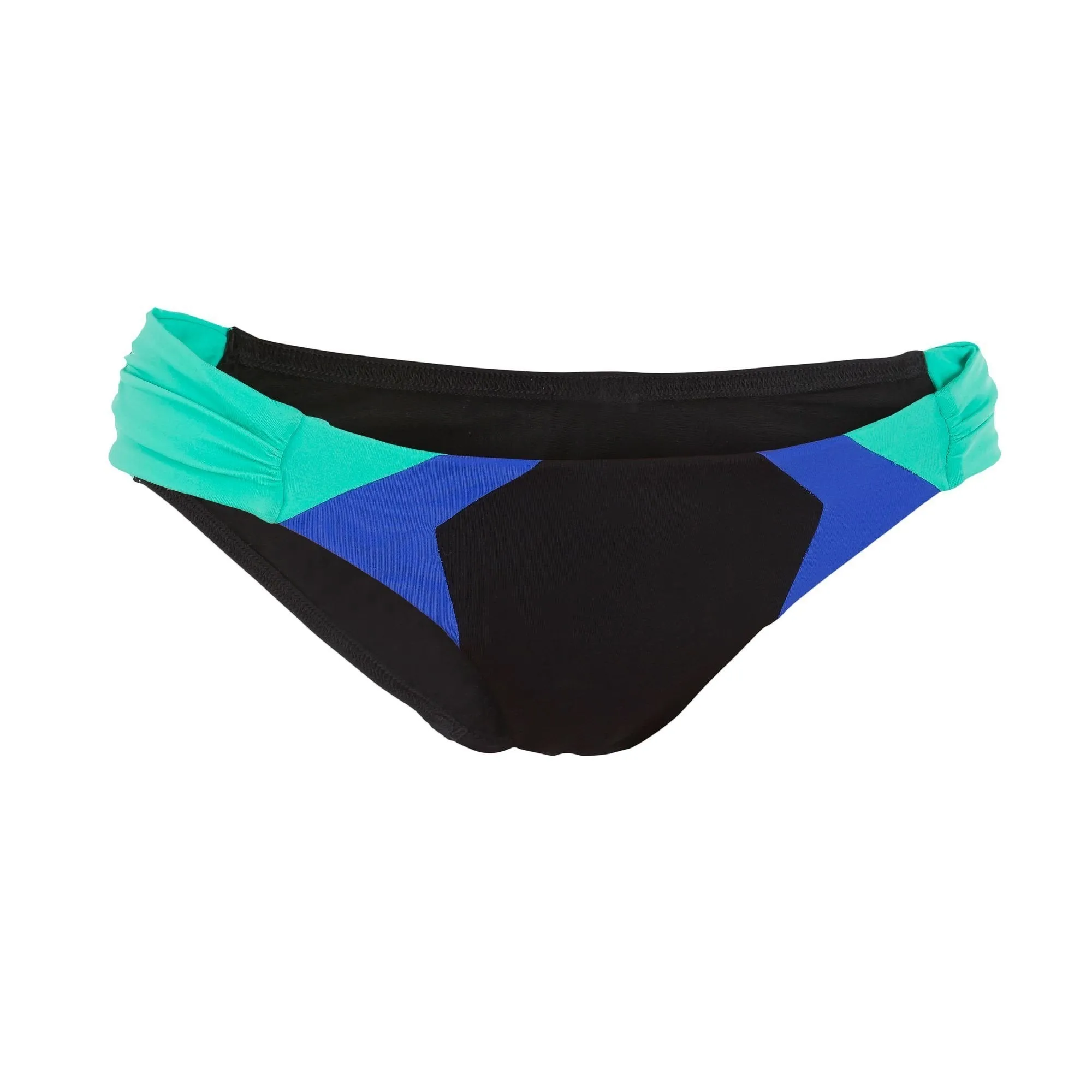 Women's Swimsuit Bottoms with Ruched Sides Niki Color Block